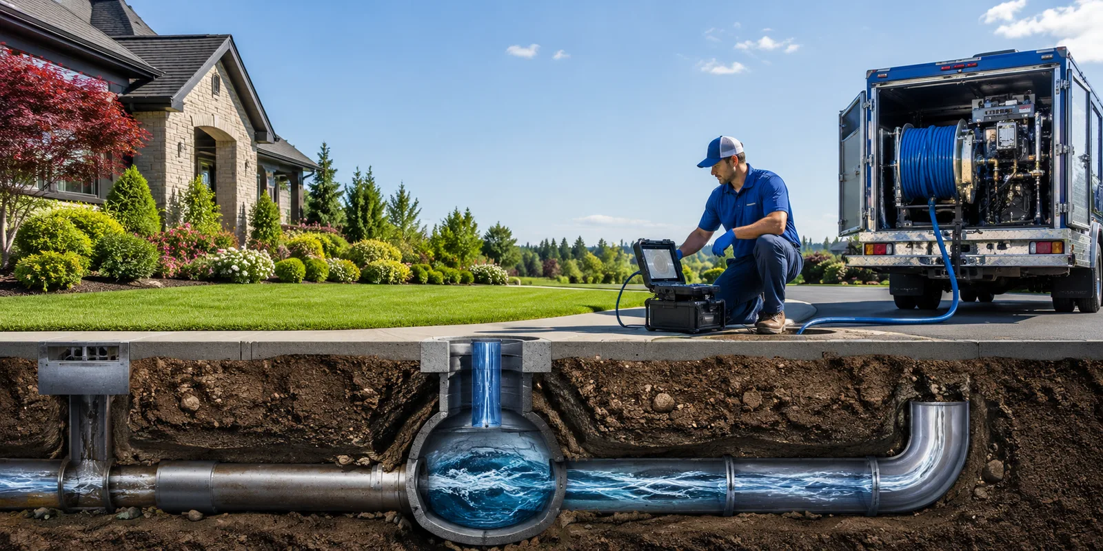 Drainage restoration information for New Columbia, PA